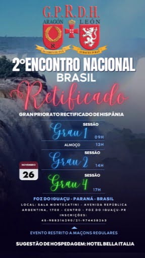 II Encontro Nacional Brasil Rectificado-Banderola
